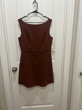 a new day Sleeveless Mini Dress in Rich Brown